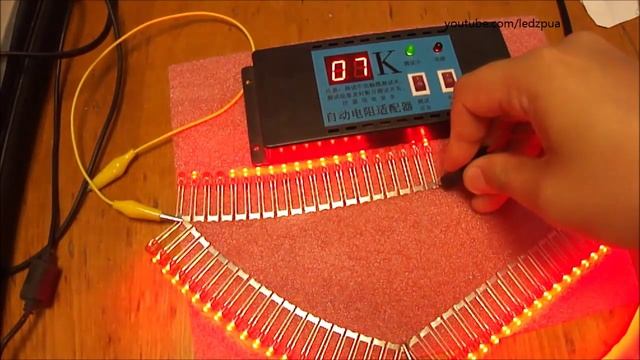 LED tester / тестер для "гирлянд" последовательно соединенных светодиодов смотреть онлайн