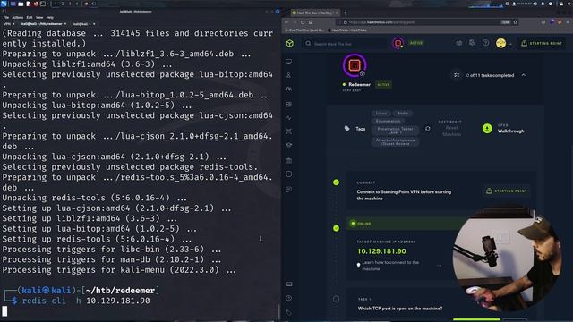 HackTheBox // Redeemer Walkthrough смотреть онлайн
