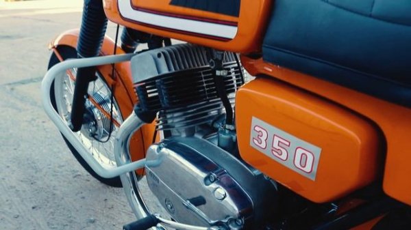 Мотоцикл Чезет 472.5/Сezet 472.5 от мотоателье Ретроцикл.