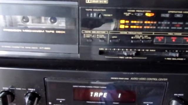 Pioneer CT-880 & Sony STR-GX390 смотреть онлайн