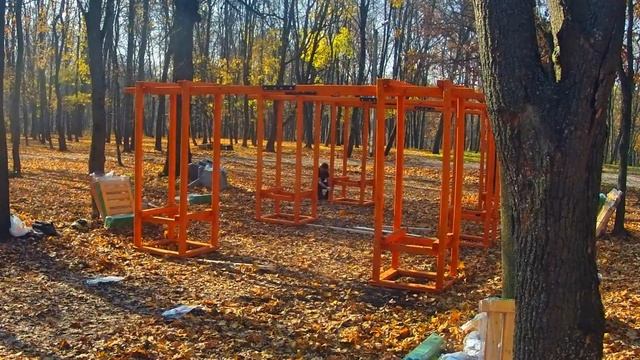Монтаж детского быстровозводимого парка в Белгородской области. смотреть онлайн