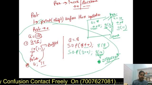 Operator||Unary operator in java||Detail explanation with Example||Java programming Series||Lec-05 смотреть онлайн