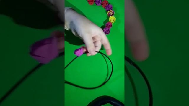 ЕҢ ӘДЕМІ ОБОДОК ?Фоамираннан жасалған гүлдерден ободок жасаймыз/ Ободок из цветов. Рукоделия. DIY