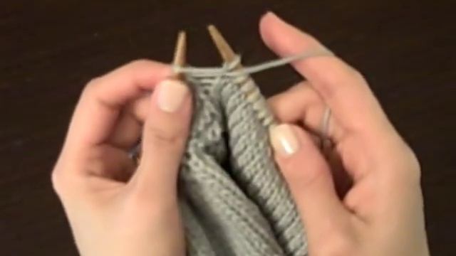How to Knit: The Purl Increase (p-inc) смотреть онлайн