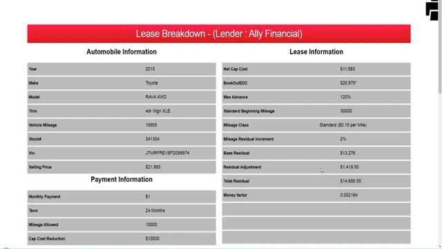 Think-A-Lease Demo Walk Through смотреть онлайн