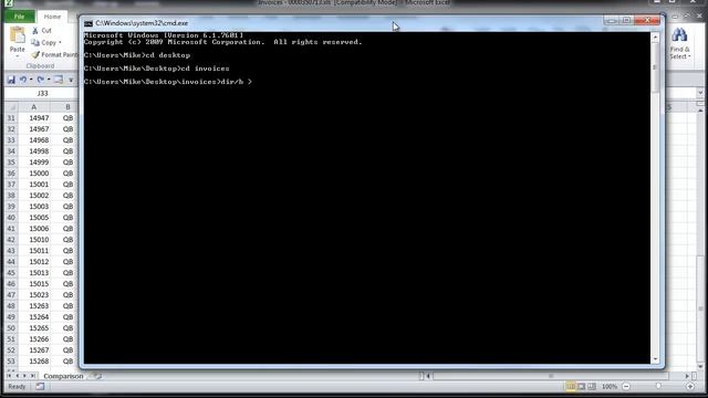 How to Create a Text File List of the Contents of a Folder (and then analyze the results in Excel) смотреть онлайн