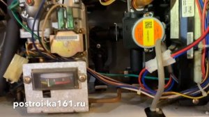 Замена водяного клапана в котле arderia