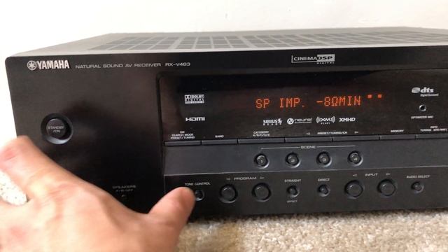 How to Factory Reset Yamaha RX-V463 5.1 HDMI Home Theater Surround Receiver смотреть онлайн