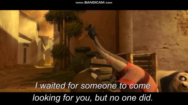 Kung Fu Panda 2 - Baby Po - Past Simple Tense - English Subtitles смотреть онлайн