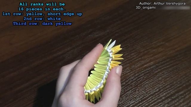 How to make a paper lemon. 3D origami tutorial (instructions) смотреть онлайн