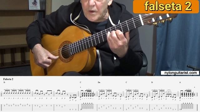 DIY Tangos part 3. Flamenco guitar solo. Tutorial and tab. смотреть онлайн