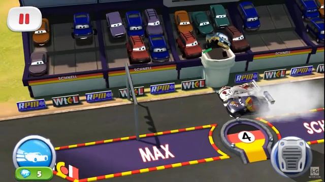 Cars: Fast as Lightning - Max Schnell Bonus Car Complete Walkthrough HD смотреть онлайн