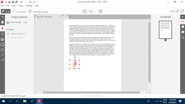How to Insert Image into PDF File and Customize It смотреть онлайн