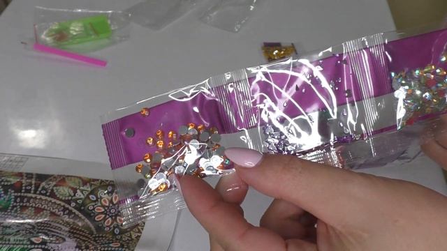АЛМАЗНАЯ ВЫКЛАДКА Моя шикарная СОВА Распаковка посылки из Китая смотреть онлайн