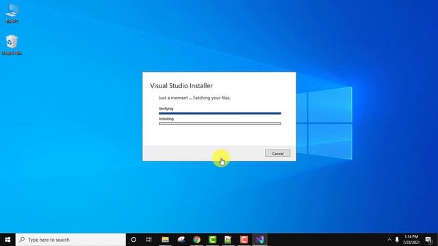 How to update Microsoft Visual Studio 2019 on Windows 10 смотреть онлайн