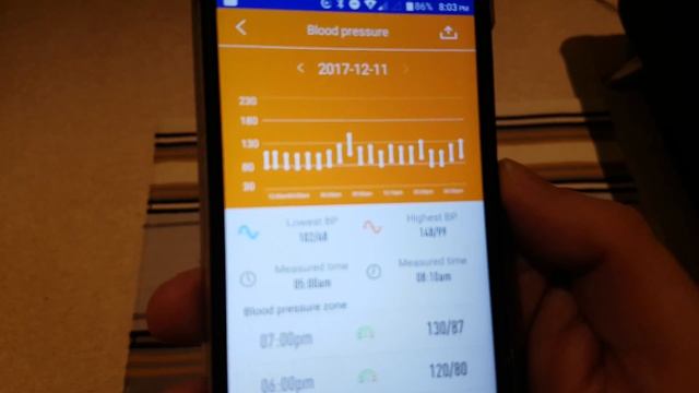 Bakeey V10 smart band, continuous heart rate & blood pressure $30 смотреть онлайн