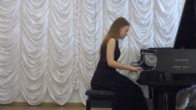 Я. Сибелиус "Этюд", Ф. Мендельсон "Песня без слов" исполняет Анастасия Измайлова смотреть онлайн
