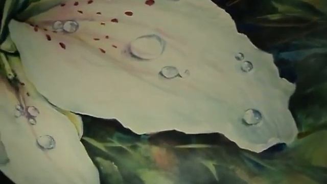 Видео росписи стены спальни ЛИЛИИ смотреть онлайн