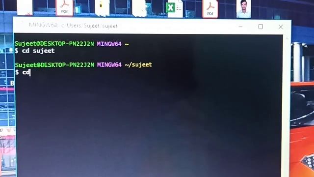 Git bash command || change directory смотреть онлайн