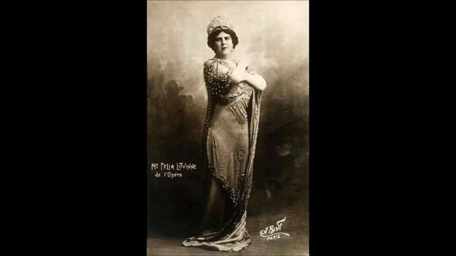 Saint-Saëns - Samson et Dalila - Mon coeur souvre - Félia Litvinne - Alfred Cortot ca. 1902