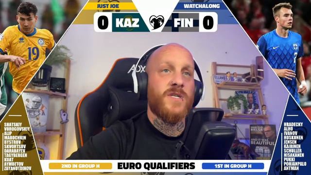 Glen Kamara Exclusive: LIVE Stream Watchalong of Kazakhstan vs Finland смотреть онлайн