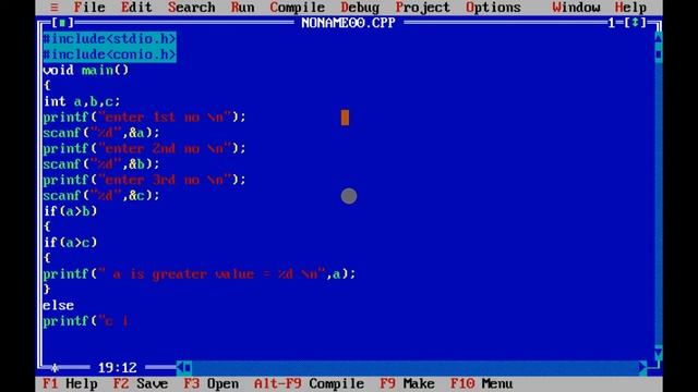 C program for finding greatest no If else ladder in hindi lec - 9 Explanation of c program смотреть онлайн