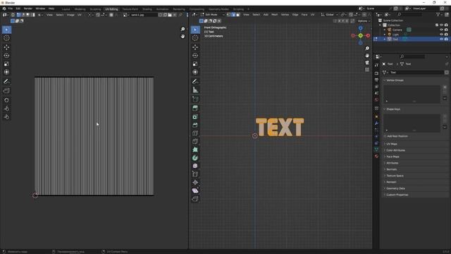 КАК НАЛОЖИТЬ ТЕКСТУРУ НА ТЕКСТ В БЛЕНДЕРЕ ✪ Applying texture to text in a blender смотреть онлайн