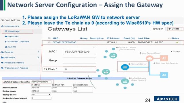 [Training] How to setup WISE-6610 LoRa gateway and Wzzard LRPv2 LoRa node quickly, Advantech(EN) смотреть онлайн