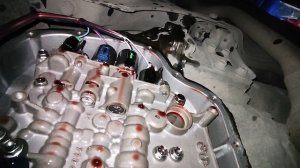 Замена масла (частичная) в вариаторе К312 на TOYOTA COROLLA FIELDER 161