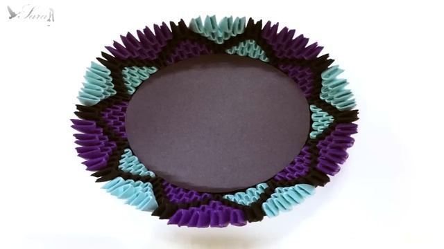How to make 3d origami Vase 27 - part1 смотреть онлайн