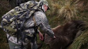 ОХОТА В ГОРАХ С МОЩНЫМ КАРАБИНОМ.