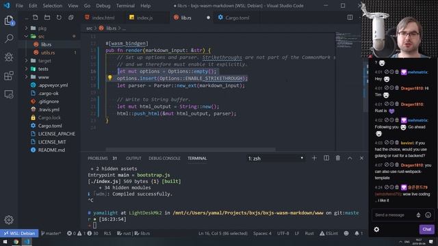 BxJS - Building wasm markdown renderer with Rust смотреть онлайн