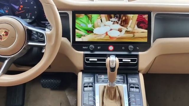 12.3 Inch Android Car Stereo System For Porsche Macan, Porsche Android Car Radio With CarPlay