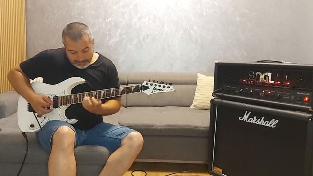Ibanez RG350DX Korea ENGL Fireball 100, Marshall 1936V смотреть онлайн