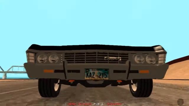 AUTO DE SUPERNATURAL(SOBRENATURAL) IMPALA 67 - GTA SAN ANDREAS смотреть онлайн