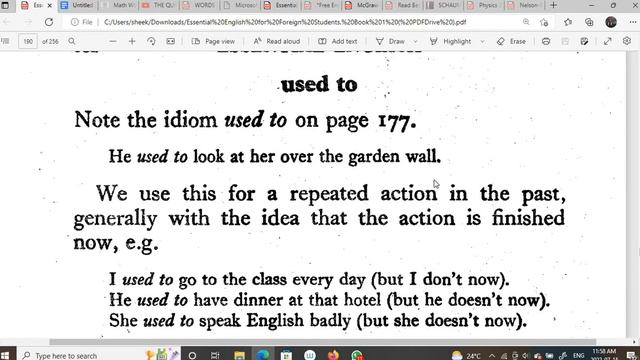 THE SIMPLE PAST TENSE, ESSENTIAL ENGLISH, AF SOMALI смотреть онлайн
