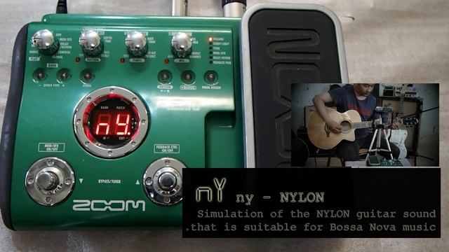 Zoom A2.1u Acoustic Guitar Multi Effects Pedal with USB Interface смотреть онлайн