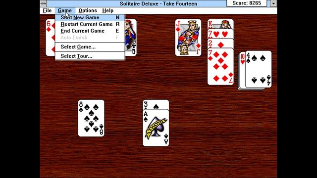 Solitaire Deluxe - Take Fourteen [Windows 3.11 Longplay] (1995) Interplay смотреть онлайн