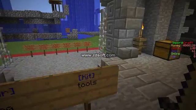 Server Minecraft 1.5.2 Sword Craft смотреть онлайн