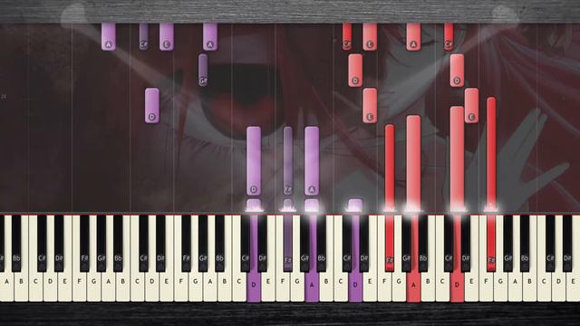 Elfen Lied Lilium Piano Tutorial - Lilium Elfen Lied Piano Sheet Music