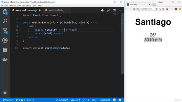 Clase 16 Tutorial React Uso de template string смотреть онлайн