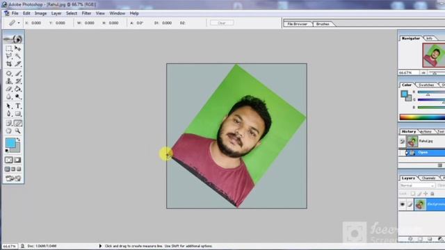 photoshop 7 o me photos ko sidha kaise kare | photo sidha kaise kare смотреть онлайн