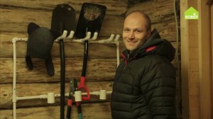 Система хранения из пластиковых труб. Как рационально хранить садовые инструменты. Быстро и просто!