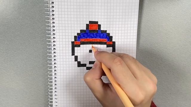 Рисуем Стэна из Южного парка. Рисунки по клеточкам смотреть онлайн