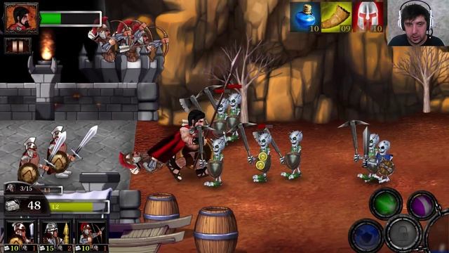 Spartans Vs Zombies Defense - Увы, бедный Йорик! Это Спарта! смотреть онлайн