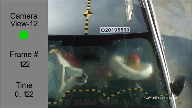 2019-2023 Subaru Forester NHTSA Full-Overlap Frontal Crash Test