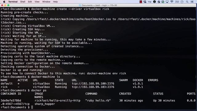 Getting Started - Docker Machine - Lesson 03 смотреть онлайн