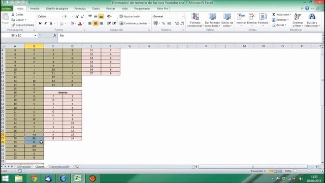 Generador de número de factura con Excel (Parte 2) смотреть онлайн