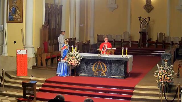 Св. Месса 23.02.2022 в 18.00 смотреть онлайн
