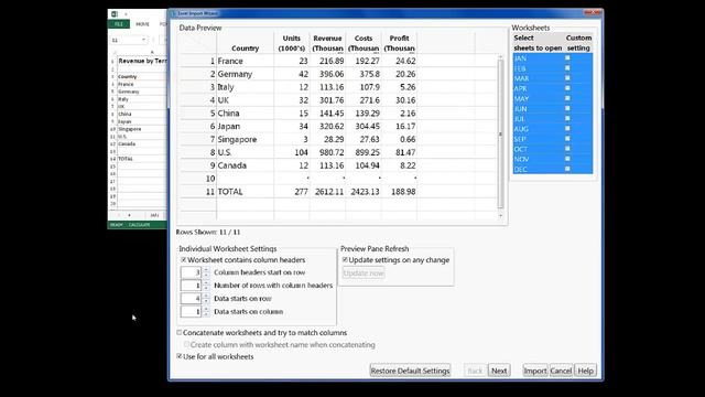 How to Import Data from an Excel File With Multiple Worksheets into JMP смотреть онлайн